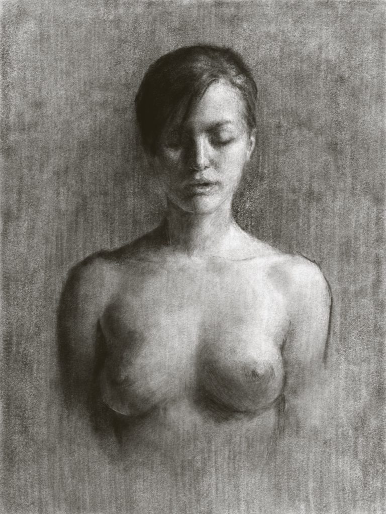 Female Nude, Digital Drawing