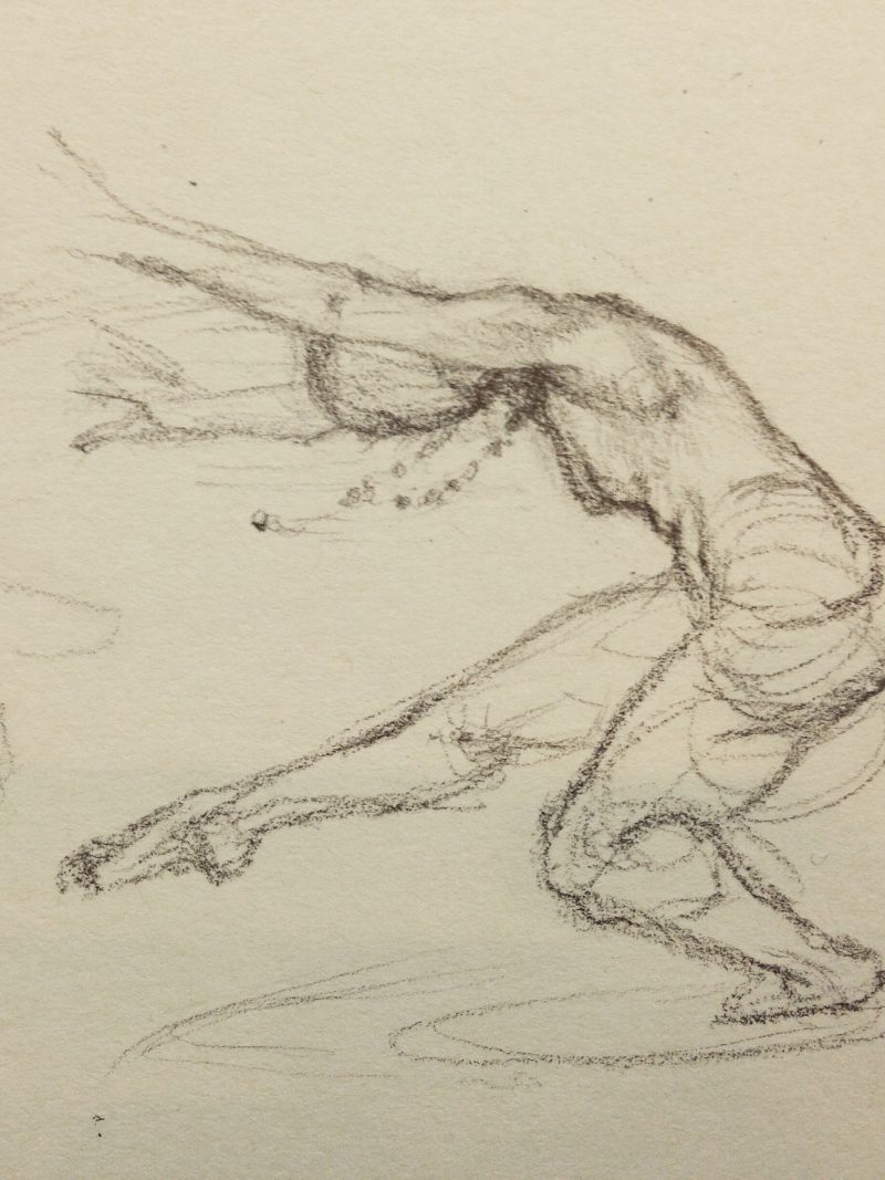 Sketch of a Dancer